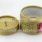 round printed cardboard tube/paper tube/carton tube with lid
