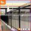  Heavy duty galvanized steel picket fence / steel parking lot fence panels