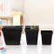 Top Quality Square Black Plastic Flower Nursery Pots 6*6.5CM