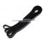 Black 1" Rubber Stretch Resistance Band, Exercise Strength GYM Bodybuilding resistance loop band