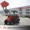 Everun ER08 Small Front Wheel Loader with Pallet Forks