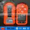 KT602 portable multi gas detector with sound light and vibrating alarms
