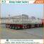 3 axle 40 ton 60 ton high drop side board cattle gated stake steel cage cargo fence semi trailer for sale
