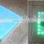 Piezoelectric power generating energy harvesting floor system