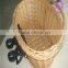 natural high quality wicker removable bicycle basket wholesale