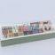 Rectangular single-layer printed paper pencil box colorful pencil case