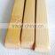 black bristle toothbrush with bamboo handle