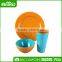 Cheap two tone color plastic bulk buy melamine restaurant dinnerware set