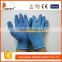 DDSAFETY Cheapest Latex Coated Gloves With 13G Blue Nylon Liner