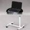 Rolling Laptop Tray Table Stand Bedroom Notebook Desk, Notebook Table