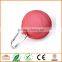 Red Earphone handsfree headset HARD EVA Case