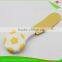 ZY-B20261 5pcs pp football style handle non stick coating head cheese cutter set cheese knife set