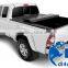 Black soft tri-fold tonneau cover for Toyota Tacoma 2005-2015