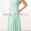 Short Sleeve classic Pleated Maxi oversized t-shirt dress wholesale muslim dress long