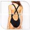 PETITE Plait Back Plunge one piece swimsuit