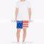 High quality US Flag California Fleece Gym Short Sport Short for unisex