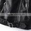 High quality wholesale life Chinese fashion short Leather custom black women jacket