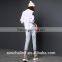 hot sale new model female jeans fashion design chic jeans for lady