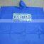 Blue Waterproof Hooded Plastic PVC Rain Poncho