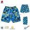 Customer Print Lattice Design Blue Kid Shorts