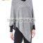 Fashionable Knitted Best Cashmere Poncho Sweater Cashmere Poncho Wrap