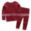 Hot Sale Casual Boys Girls Comfortable Loungewear/cheap Design Kids Cotton Night Homedress
