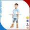 Europe United States style cowboy t-shirt / Denim shirt / sublimation Anti-Pilling washed casual cotton kids little boys t-shirt