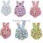2017 Boutique Girl Clothes Boho Baby Romper Cotton Summer Floral Kids Clothing
