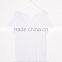 Relaxed fit V-neck soft-touch blank t-shirt knitted women t shirt