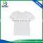 Classical Design White Color O-neck Cotton Girls t Shirt