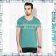 2017 Mens Basic Plain Design Short Sleeves V-Neck T Shirts