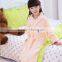 Waffle Adult White Color Bathrobes Children Custom Size Hooded Cotton Bathrobes