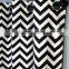 Fancy curtain design Peva shower curatin hotel bathroom curtain