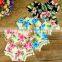 Kids rompers and playsuit floral pom pom rompers M7040505