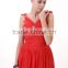 new party dress prom gowns New Design lace beading strap evening dress AS062