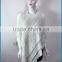 Wholesale 2017 new fashion knit acrylic poncho mexicano