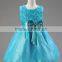 Wholsale girl commusion dress softtextile flower girl dresses