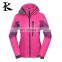 2017 Hot selling women's waterproof and windproof outdoor wear jackets