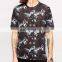 100 polyester streetwear dye sublimation t shirt printing