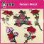 2017 flower embroidery patches colorful iron on applique fashion images iron on patches flower