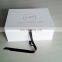 selling well all over the world new design and logo customized folding ribbon box