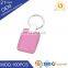 Promotional souvenir blank leather keychain
