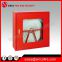 Fire hose reel with fire hose reel cabinet