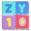 Private Logo Black Anti Slip Baby Protection EVA Foam Interlocking  Kids Floor Pay Puzzle Mat