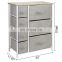 Home Storage Organizer Customized Modern Fabric Cloth Underwear Cabinet Dresser Storage Tower with 7 Drawers