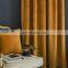 Rod pocket luxury solid blackout velvet curtain fabric