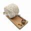 Best quality 3.5NM/1 100% cotton slub yarn fancy yarn knitting patterns wholesale