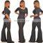 Women Jumpsuit Candy Color Bodycon Sexy Clothing Female Girl Short Sleeve Wrap Dress Ladies Vestidos