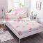 Amazon Hot Selling Customized Elastic Super Soft Cartoon Cute Printing 100%Cotton Fitted Bed Sheet Set For Living Room