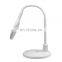 Amazon 2020 dimmable touch switch flexible gooseneck led desk reading light with eye-caring for office